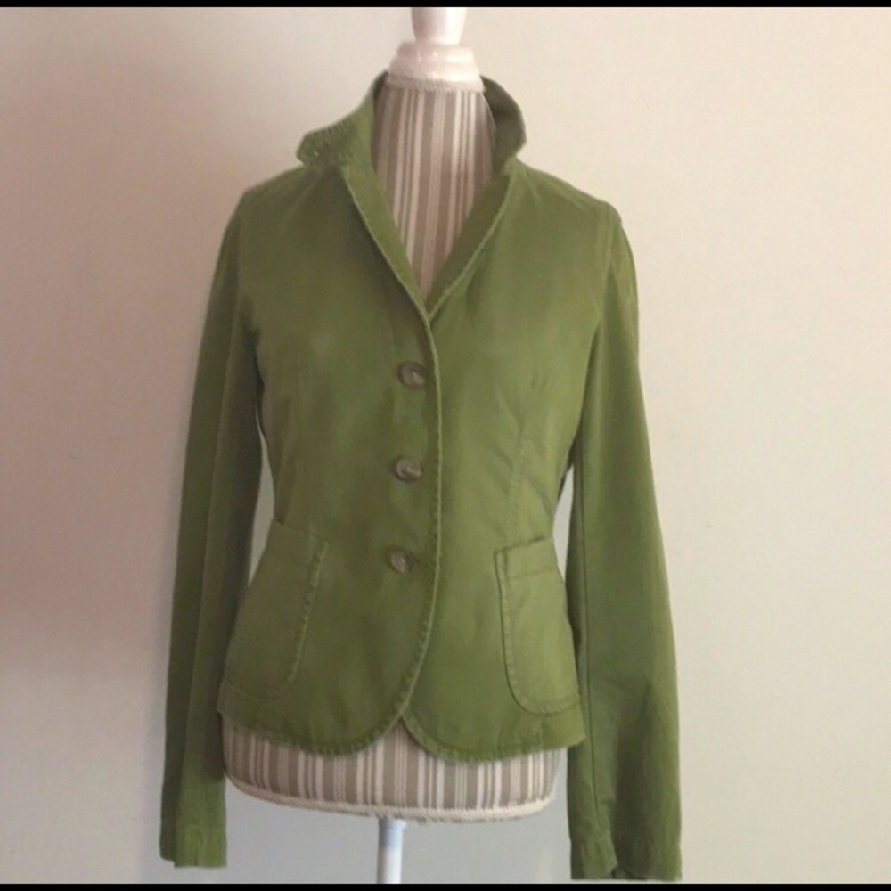 J crew distressed jacket